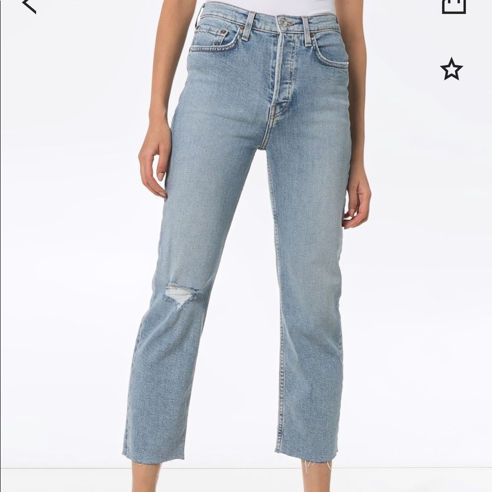 Re/Done straight leg jeans